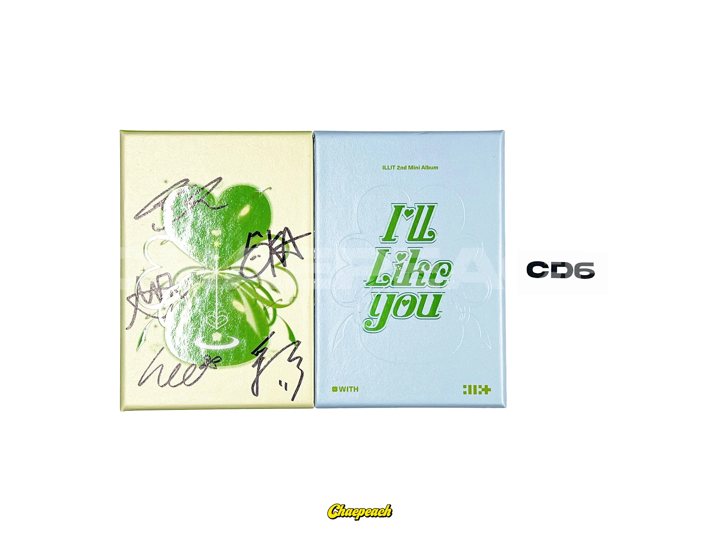 ILLIT - I'LL LIKE YOU (WITH ver.) SIGNED ALBUM — chaepeach